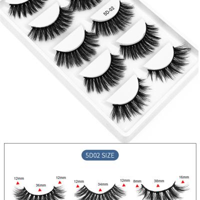 China Volume Natural Russian Long Strip Lashes Wink Winged Dual Density Curl Strip Eyelashes Wholesale Eyelash Extensions c d for sale