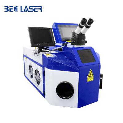 China Factory 100W Shenzhen Mini Jewelry Laser Welding Machine Portable Desktop 3D Gold Silver Jewelry Spot Laser Welding Machine Price for sale