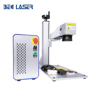 China Portable 3D Fiber Laser Marking Engraving Machine Air Cooled Good Quality Product for sale