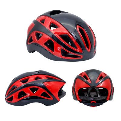 China Compounds Factory Integrally Molded Road Adjustable Cycling Helmet Cascos de Ciclismo Bicycle Cycling Overhead Helmet for sale