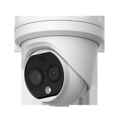 China Face detection DS-2TD1228-2/QA Thermal & Optical Bi-spectrum Network Turret Camera for sale