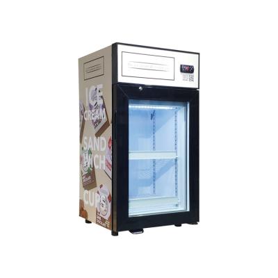 China Single-temperature Meisda SD50B 50L commercial countertop freezer for ice cream for sale