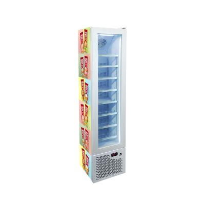 China OEM Hot Display Supermarket Factory Design Single-temperature Meisda Upright Freezers sale105L for sale