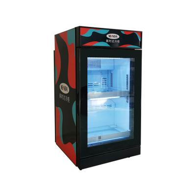 China Special Custom Single-temperature Meisda SC68FB 62L Mini Worktop Display Refrigerator For Shop for sale