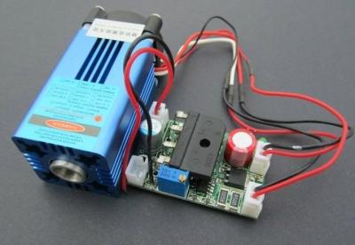 China 445nm 1.5W Blue Laser Module With TTL Modulation For Laser Stage Light for sale