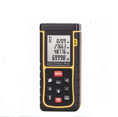 China 70m Handheld Digital Laser Distance Meter For Engineering Measurement And Indoor Design for sale