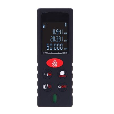 China Handheld 60m Digital Laser Distance Meter Rangefinder Measure Diastimeter Area Volume Pythagorean Theorem Tester Tool for sale