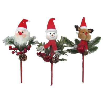 China Like small tree Claus Santa Snowman and deer climbing on branches and fruits for holiday decoration for sale