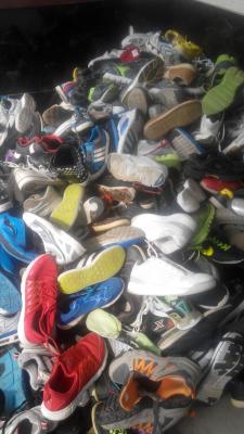 China USED SHOES in bale exported for sale