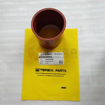 China TEREX 15252489 HOSE-SILICONE for terex tr50 truck parts tr100 parts for sale