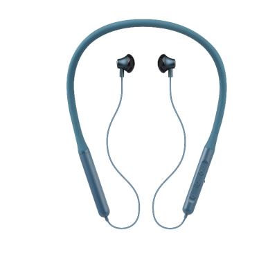 China New 10m 2021 Sports 10m 2021 Sound Band Neck Wireless Earphone High Fidelity Blue Wireless Hanging Earphones for sale