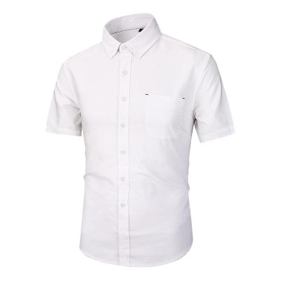 China Summer White QUICK DRY Casual Half Sleeve Formal Shirts For Men for sale