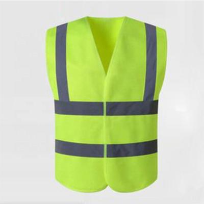 China Reflect en471 yellow wholesale polyester customized high quality custom print en471 reflector mesh safety vest for sale