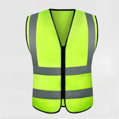 China hi-strength men wholesale cheap classic high visibility viz safety reflective running vest for running or cycling for sale