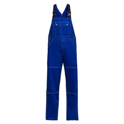 China Cotton Workwear Coveralls Cargo Work Trousers Safety Bibpants for sale