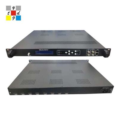 China 8 in 1 isdb-t modulator Hd to Dvb-C Dvb T2 hd rf modulator encoder encoder modulator E3226SA for sale