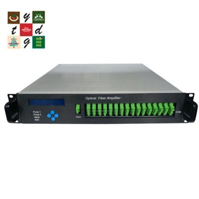 China 16 Port High Power Amplifier Optical Transmission Equipment YOA-1550nm edfa 1550nm for sale