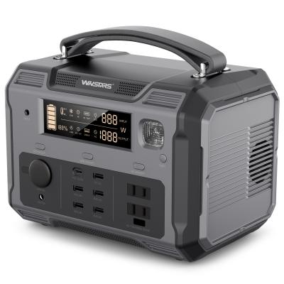 中国 Portable Solar Power Station 500w Generator With 220v Lithium Battery Supply Power Bank WS-PS501 販売のため