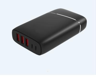 China Mobile Phone USB 3.0 Wall Charger HUB Station Desktop Travel 5-Ports Fast Charger 45W USB C Charing Station Te koop