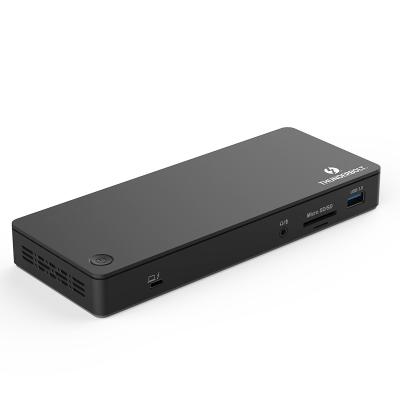 Cina Intel Certified Apline Ridge Universal Thunderbolt Docking Station with Thunderbolt 2 3 Port WS-UTD01 in vendita