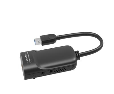 China Portable USB 3.0 to 4K HDMI Video Graphics Adapter for Multiple Monitors, CE/FCC/All Certified zu verkaufen