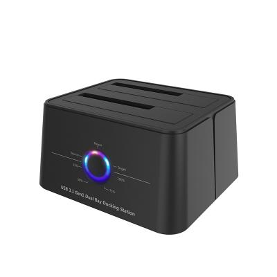 Κίνα Data Transfer Dual HDD USB 3.0 Docking Station with USB Type-B for 2.5