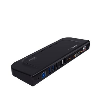 China Data Transfer Winstars USB Type C 5K / Universal 4K Dual Docking Station With HDMI / DVI Port à venda