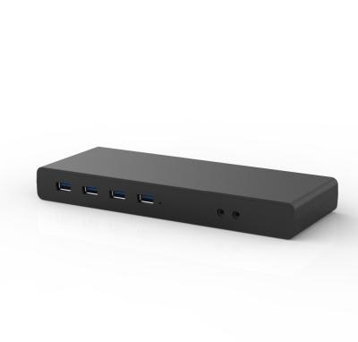 China Type C 5K / Dual USB 3.0 ABS Universal 4K Docking Station zu verkaufen