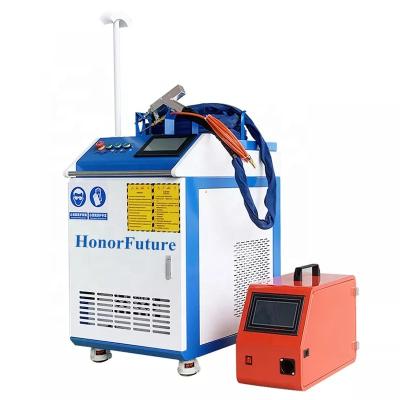 China Hotels HonorFuture 1000W 1500W 2000W 3000W 3in1 Laser Welding Machine Laser Cleaning Cutting Machine for sale