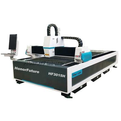 China Professional 1500W Metal CNC Stainless Steel Fiber Laser Water Cooled Cutting Machine for sale