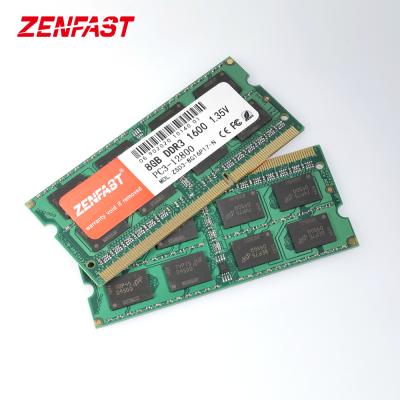 China ZENFAST LAPTOP ddr3 8gb RAM laptop 8gb laptop 4gb 8gb OEM ODM ddr4 NB: 1333mhz 1600mhz 2666mhz 16gb ddr3 for sale