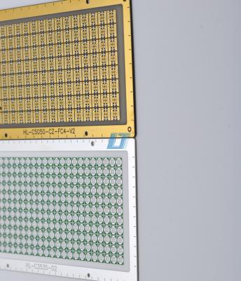 China Advanced Ceramic Printed Circuit Board Inmersión Oro Superficie Finish Al2O3 en venta