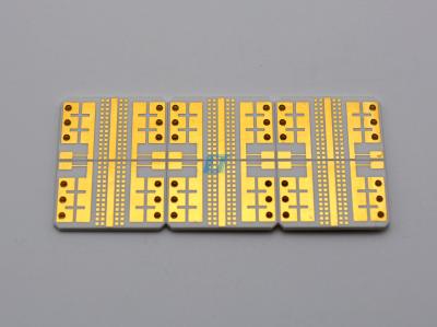 China OEM ODM Keramisch PCB-bord met zwart soldeermasker Te koop