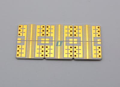 China Placa de PCB cerámica negra de 22 mm*19 mm con conductividad térmica Al2O3/ALN en venta