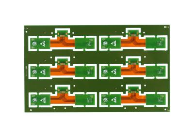 China Fr4 Polyimid Pet Steifes Flexibles PCB Vierschicht hohe Leistung zu verkaufen