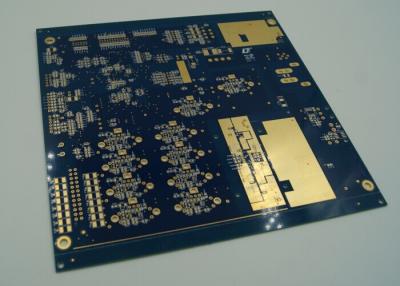 China Zwart/geel zijdeplaat dubbelzijdig PCB 1,6 mm voor superieure productie Te koop