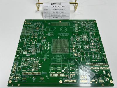 中国 20 層 PCB 板 多グループ阻害制御付き VIPPO パースト TU-933 の下に 販売のため