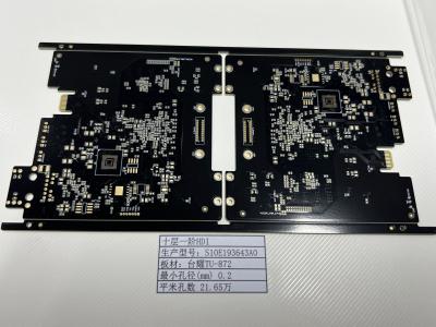 Cina Speciale Densità della presa della lampada Interconnettore PCB 10 strati TU-872 1+N+1 goldfinger 30U