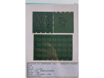 China Durable Density Ceramic IC Substrate PCB Ultra Thin 0.2mm 0.1mm Trace Materials BT for sale