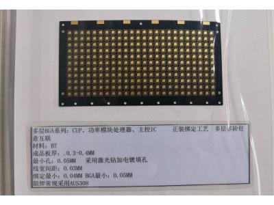 China Substrato ABF profesional de 2 capas como PCB 0,2 mm para dispositivos electrónicos en venta