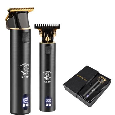 China Professional New T9 LED Trimmer Set Blade Wahl Clipper Accessories Hot Barber Electric Hair Clippers for sale