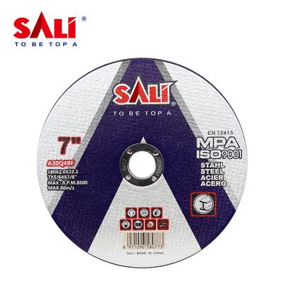 China 180x1.6x22.2MM high quality metal cutting abrasive disc 30 for sale