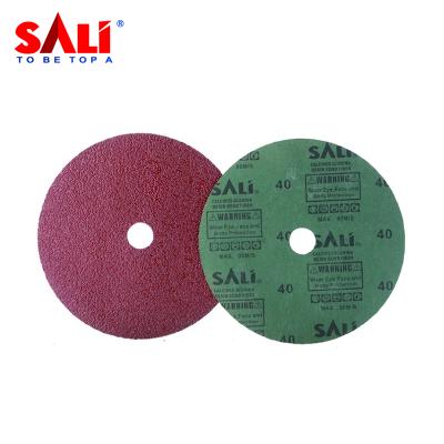 Cina New arrival custom design fiber sanding disc p24 30-60 medium in vendita