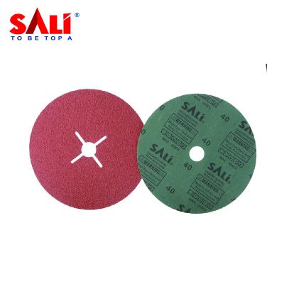 中国 125mm High Quality Aluminum Oxide Fiber Disc Polishing Rotary Fiber 販売のため