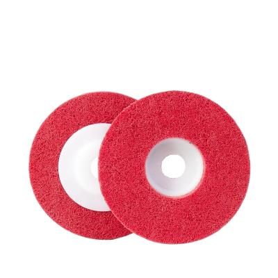 中国 100*12*16mm Nylon Fiber Polishing Polishing Wheel 5/8 Inch Hole Sanding Polishing Abrasive Grinding Wheels For Angle Grinders 販売のため