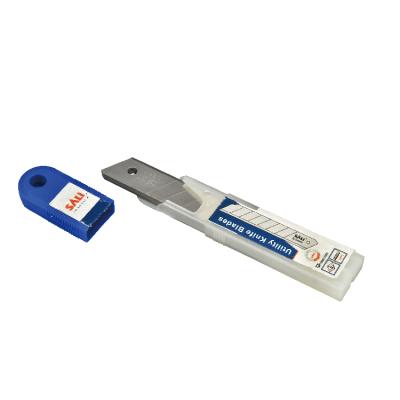 中国 Eco-friendly Box Cutter Blade CK-75 18mm Replacement Quality SALI Utility Knife Blade 販売のため