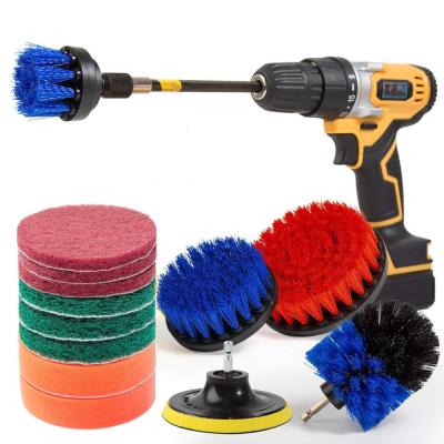 China 14 Pcs Multi Functional Household Cleaning Brush Kit for sale