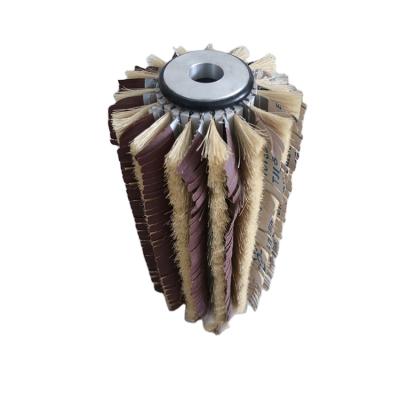 China Street Zhenda Factory Wire Brush Cleaning Brush Nylon Roller for sale