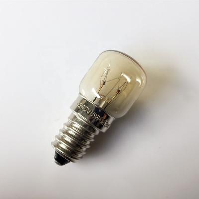 China Hotel UK 300 Degree C 240V 15WSES E14 Oven Light Bulb for sale