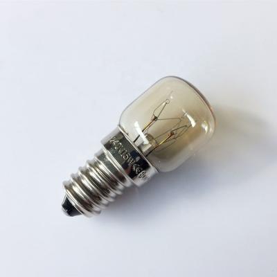 China Hotel T22 15W SES E14 Pygmy 300 Degree Oven Light Bulb for sale